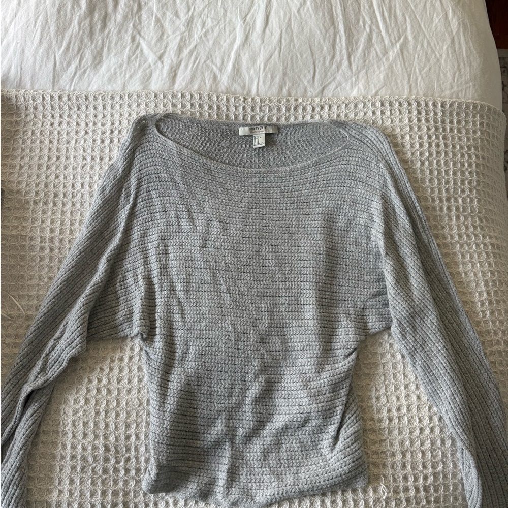 Forever 21 Light Gray Women's Sweater